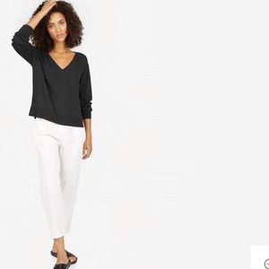 Everlane The Soft Cotton V-Neck